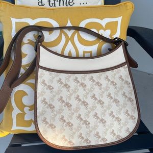 Coach Emery Handbag Signature chalk large